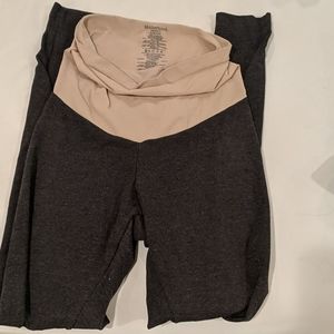 Motherhood Gray Leggings Small, Maternity